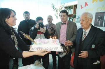 Constănţean sărbătorit la 102 ani